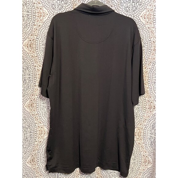 Pebble Beach Black Short Sleeve Polo Shirt Size XL - Picture 2 of 9